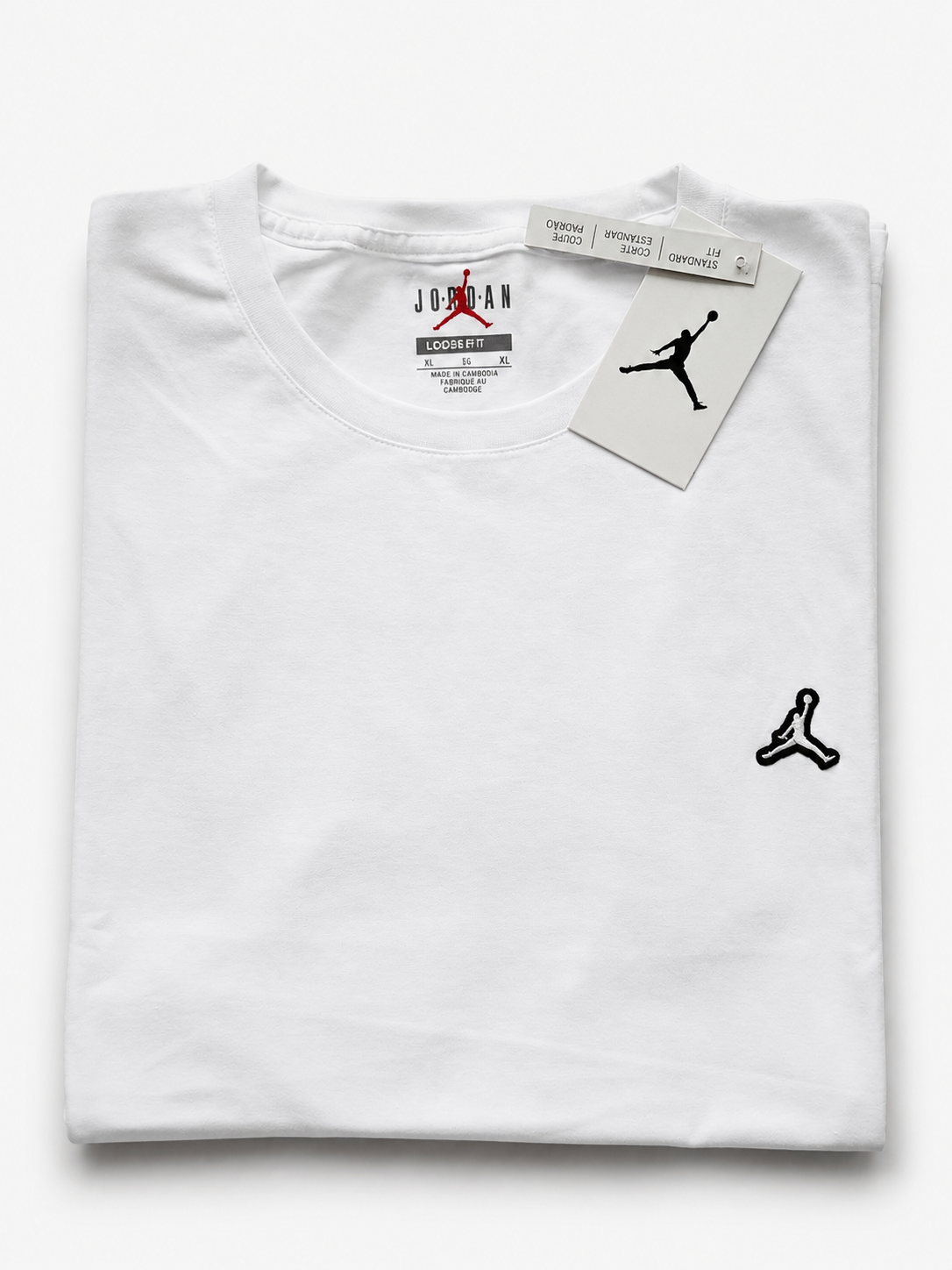 Polera Jordan Blanca